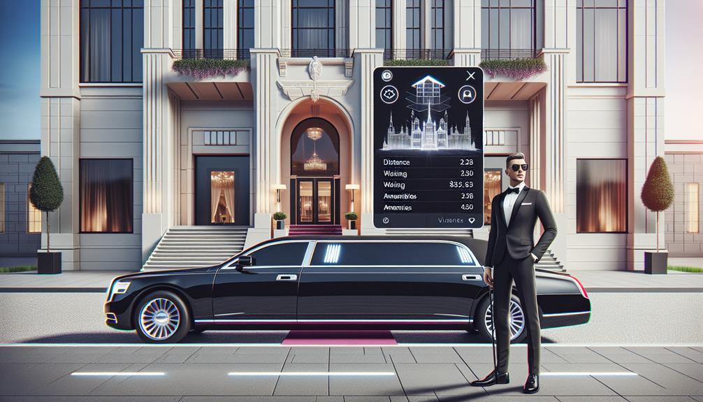 calculating the full price of limousine services