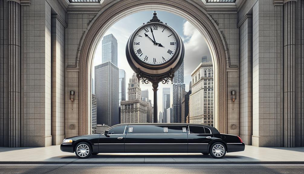 standard limousine hourly rates