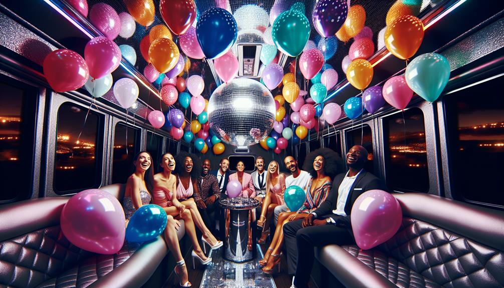 luxurious party bus experiences